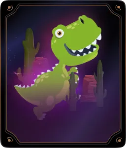 Dino minigame at Donbet
